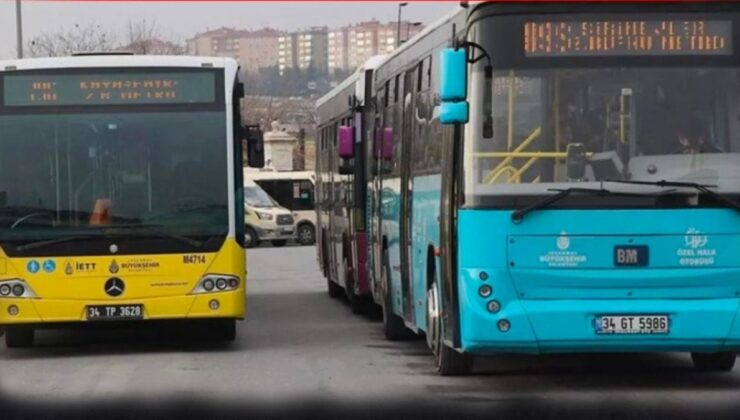 İstanbul'da bu kurala uymayan özel halk otobüsleri yandı… Ruhsatları iptal ediliyor